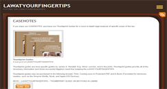 Desktop Screenshot of lawatyourfingertips.com